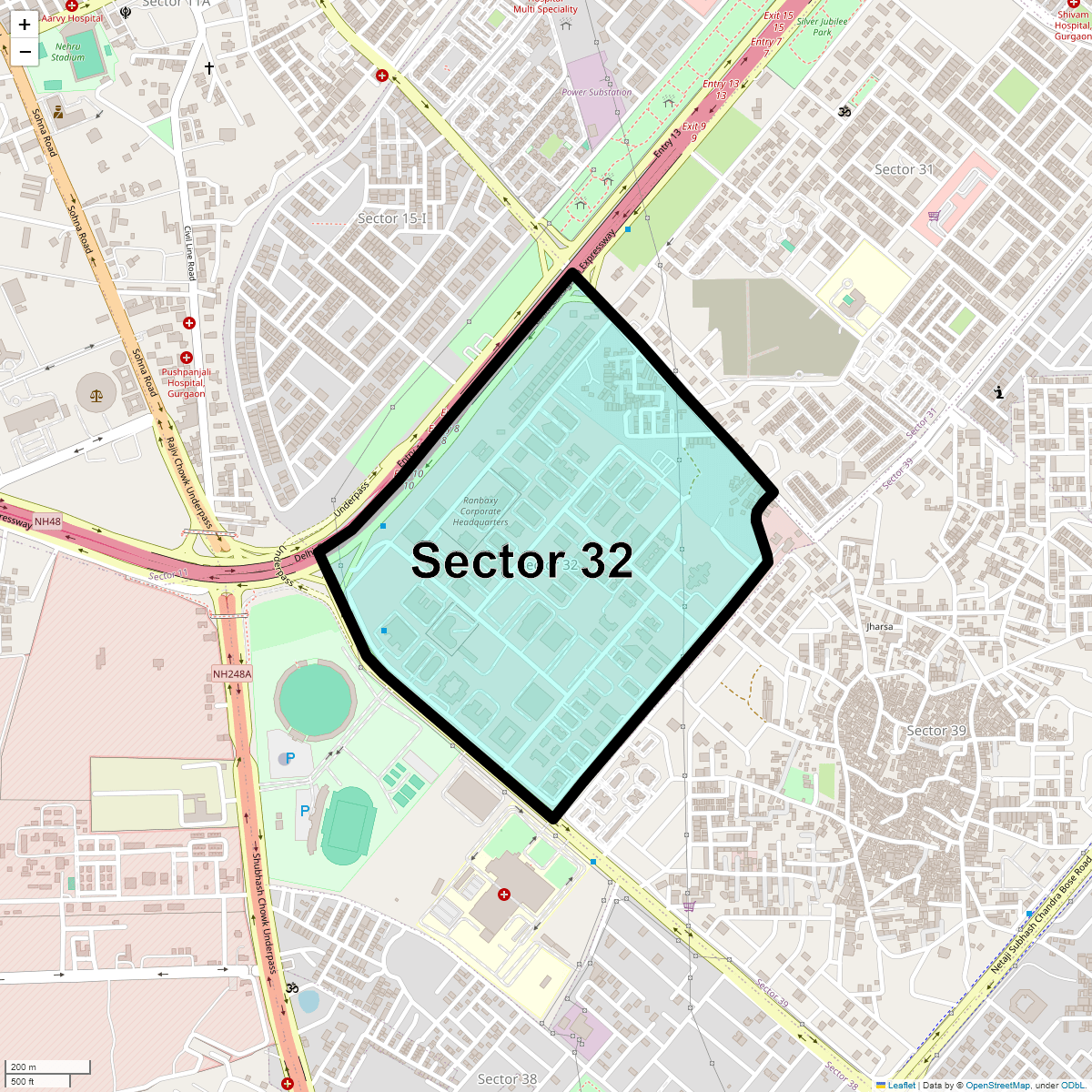 Resale 2 Bedroom 1100 Sq.Ft. Apartment in Jubilee Apartments, Sector 15 Gurgaon 6018582