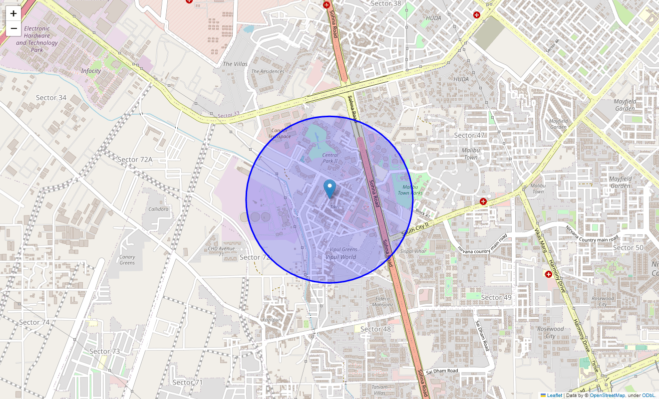 Hero Honda Chowk, Gurgaon Map, Photos and Videos, Property Rates