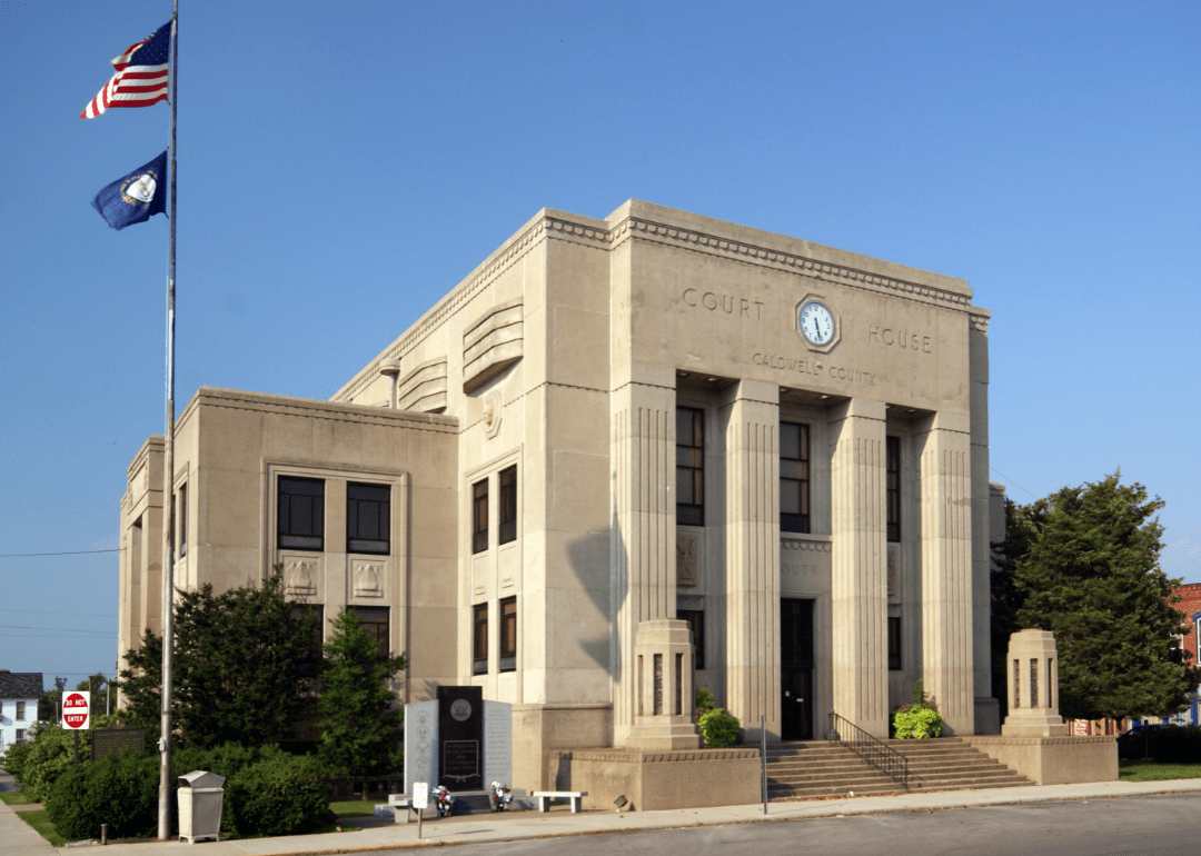 Warmest Decembers in Caldwell County, Kentucky History Stacker