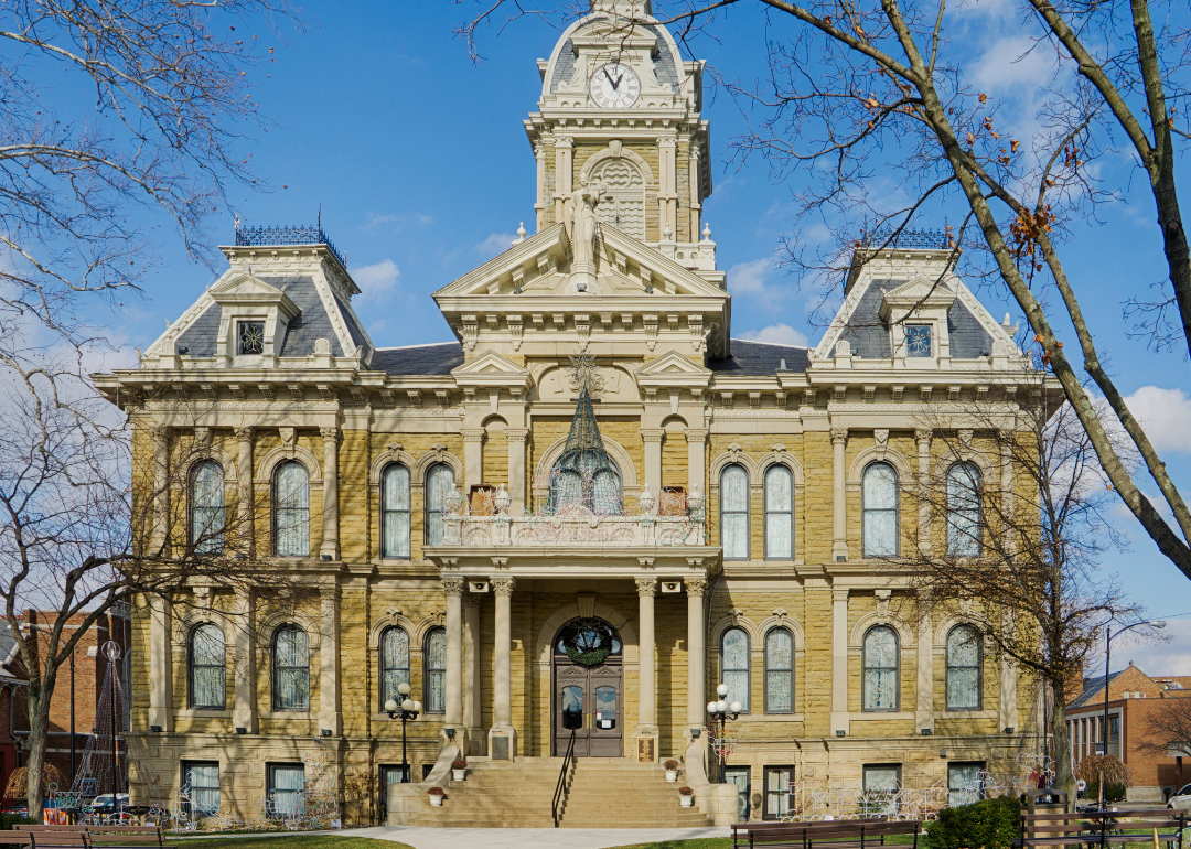 Warmest Decembers in Guernsey County, Ohio History Stacker