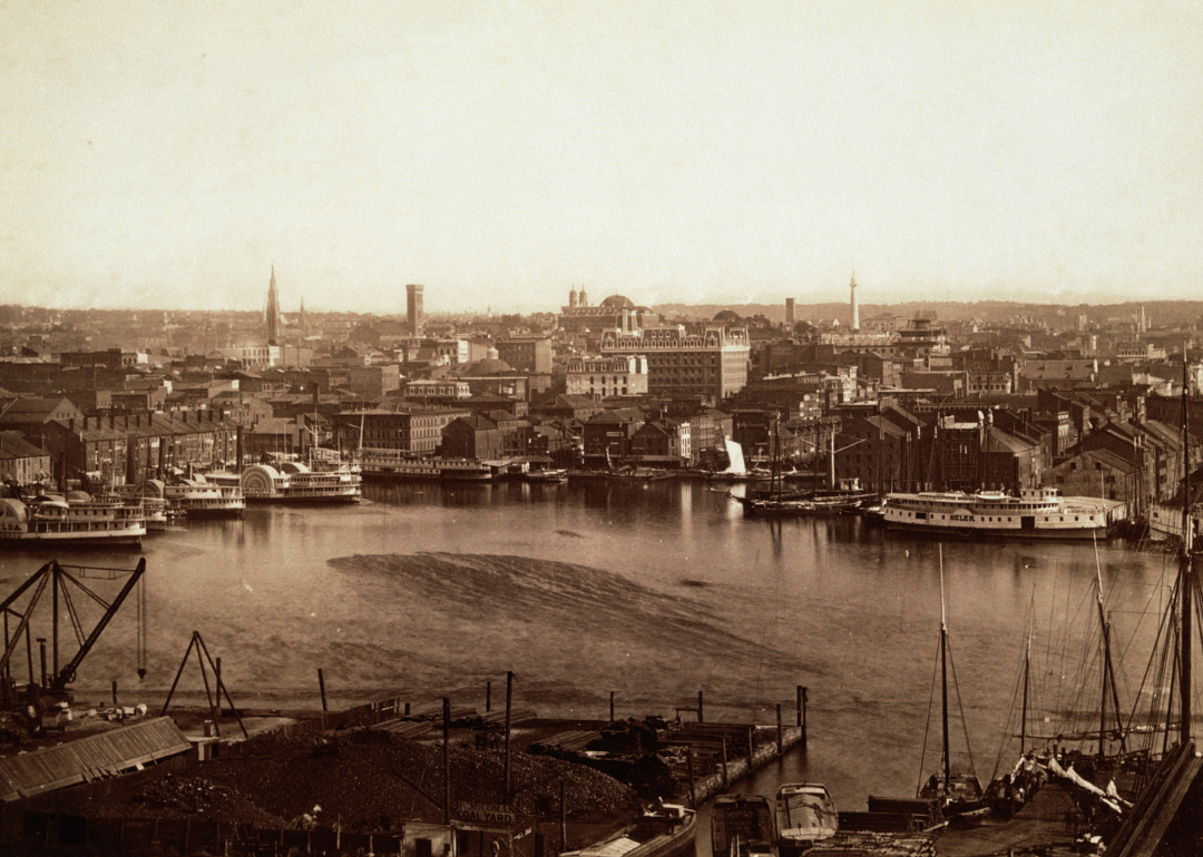 Biggest Cities in Maryland 150 Years Ago Stacker