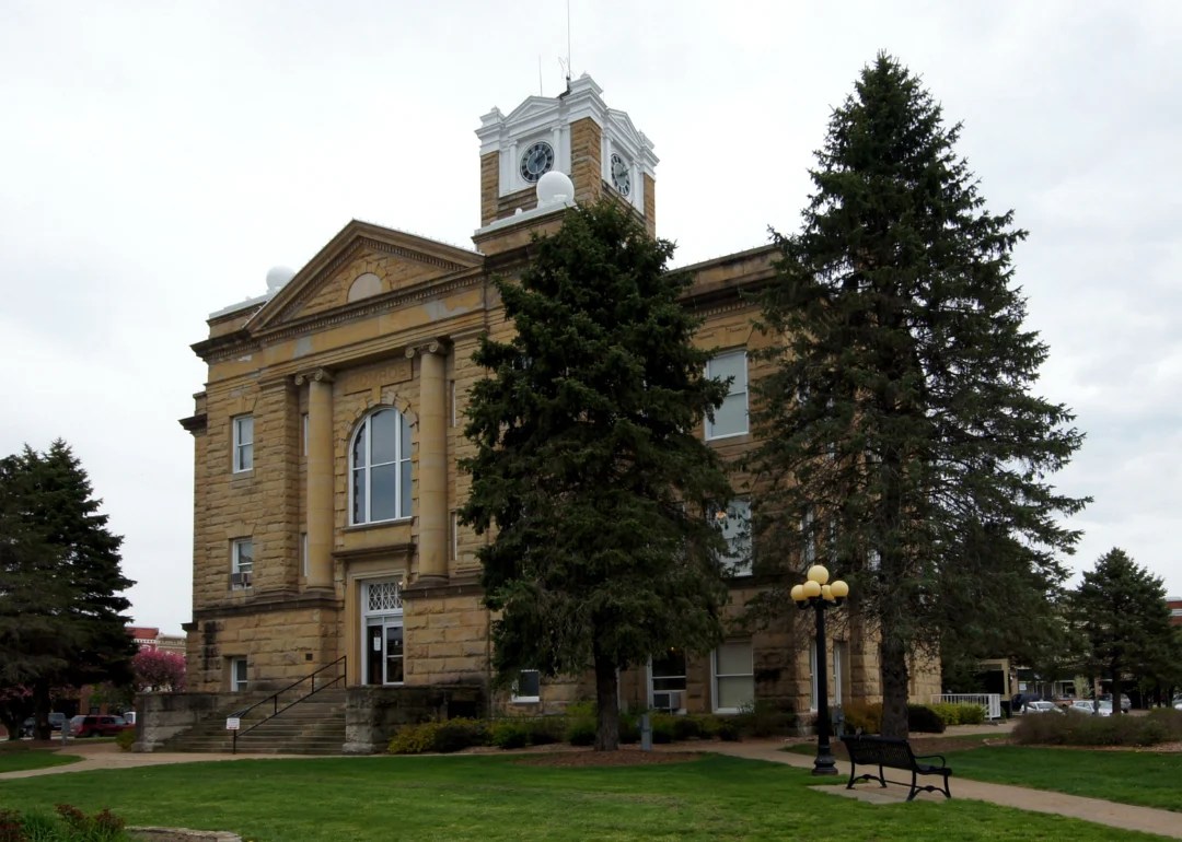 Warmest Decembers in Monroe County, Iowa History Stacker