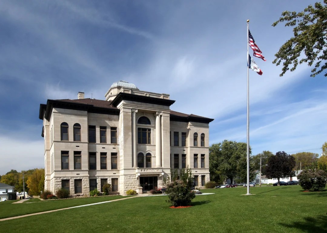 Warmest Decembers in Harrison County, Iowa History Stacker