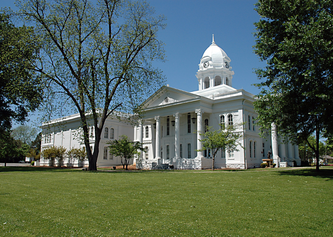 Warmest Decembers in Colbert County, Alabama History Stacker