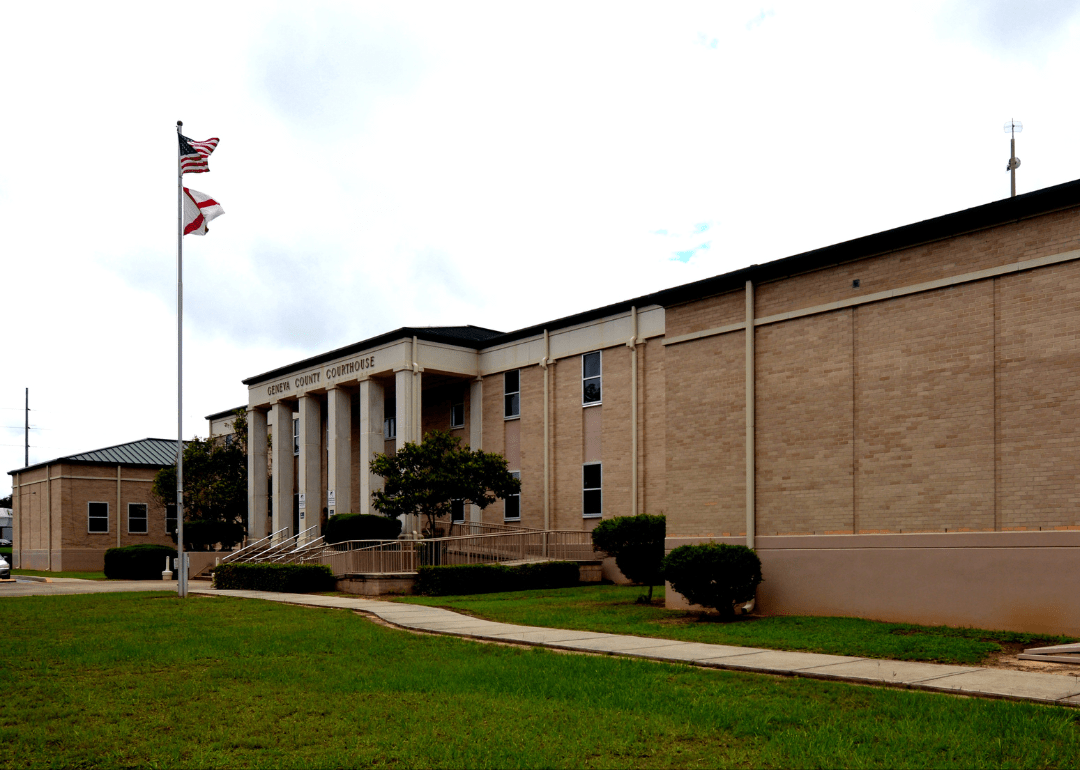 Warmest Decembers in Geneva County, Alabama History Stacker
