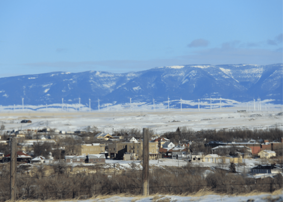 Warmest Decembers in Wheatland County, Montana History Stacker