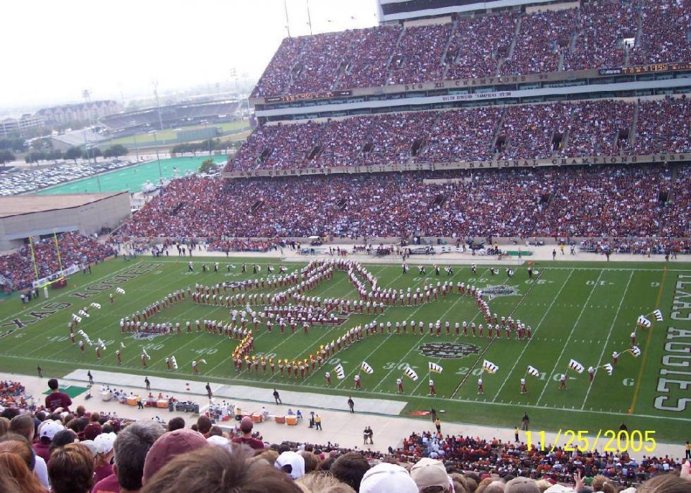 50 Largest College Football Stadiums Stacker