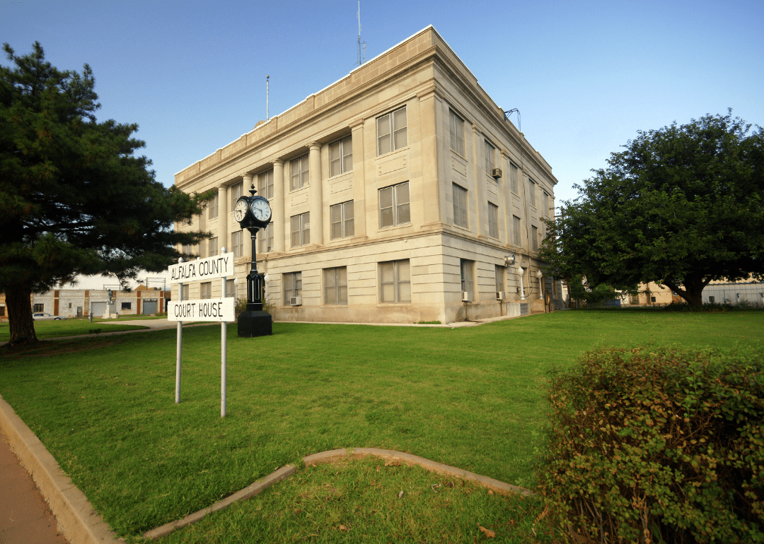 Counties With the Most Farmland in Oklahoma Stacker