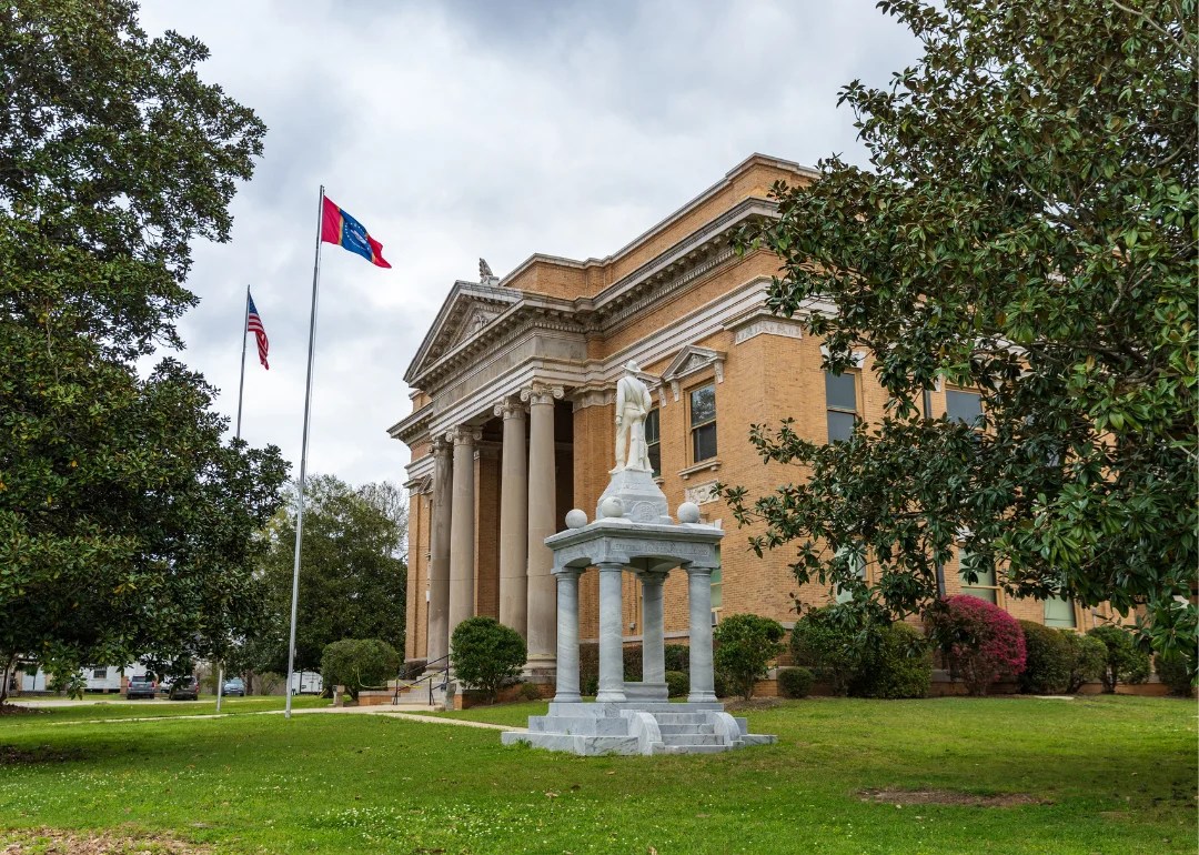 Counties With the Warmest Summers in Mississippi Stacker