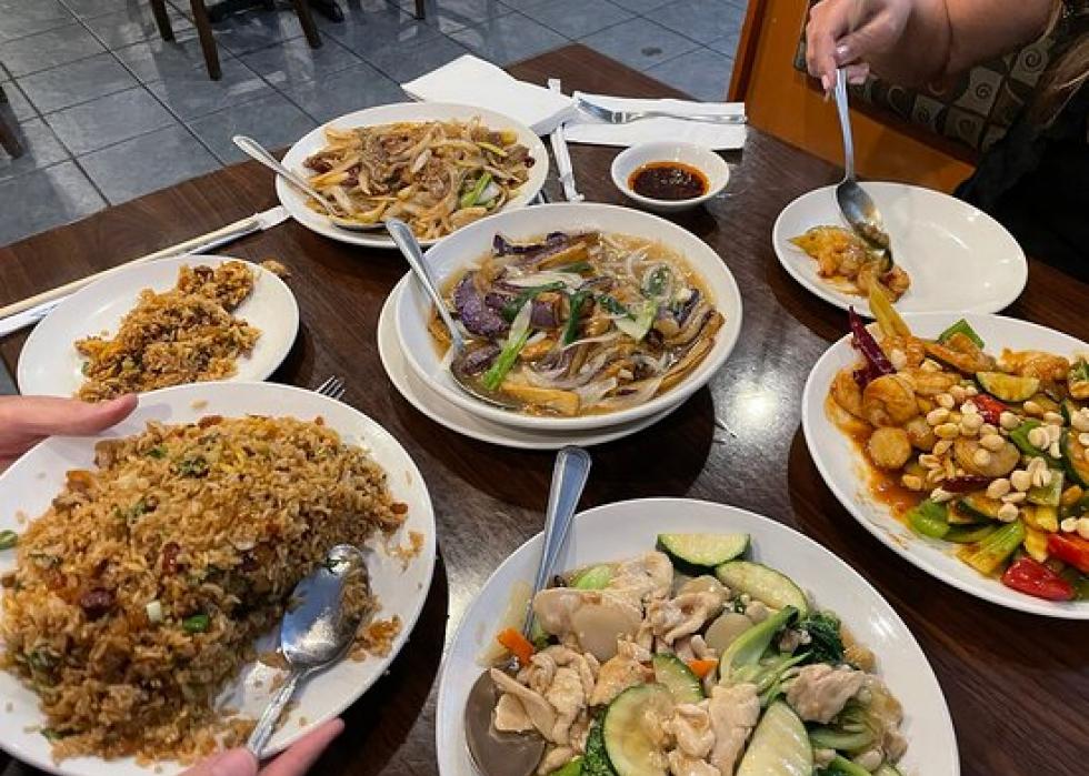 Highestrated Chinese restaurants in Gainesville, according to