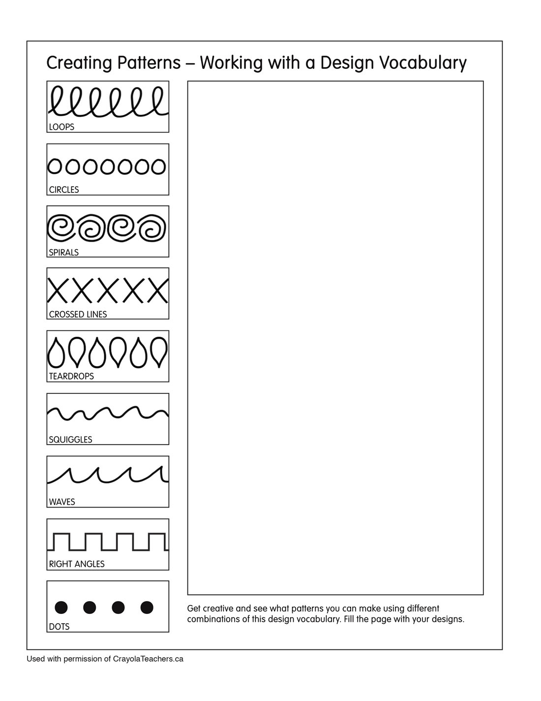 Crayola Canada Patterns
