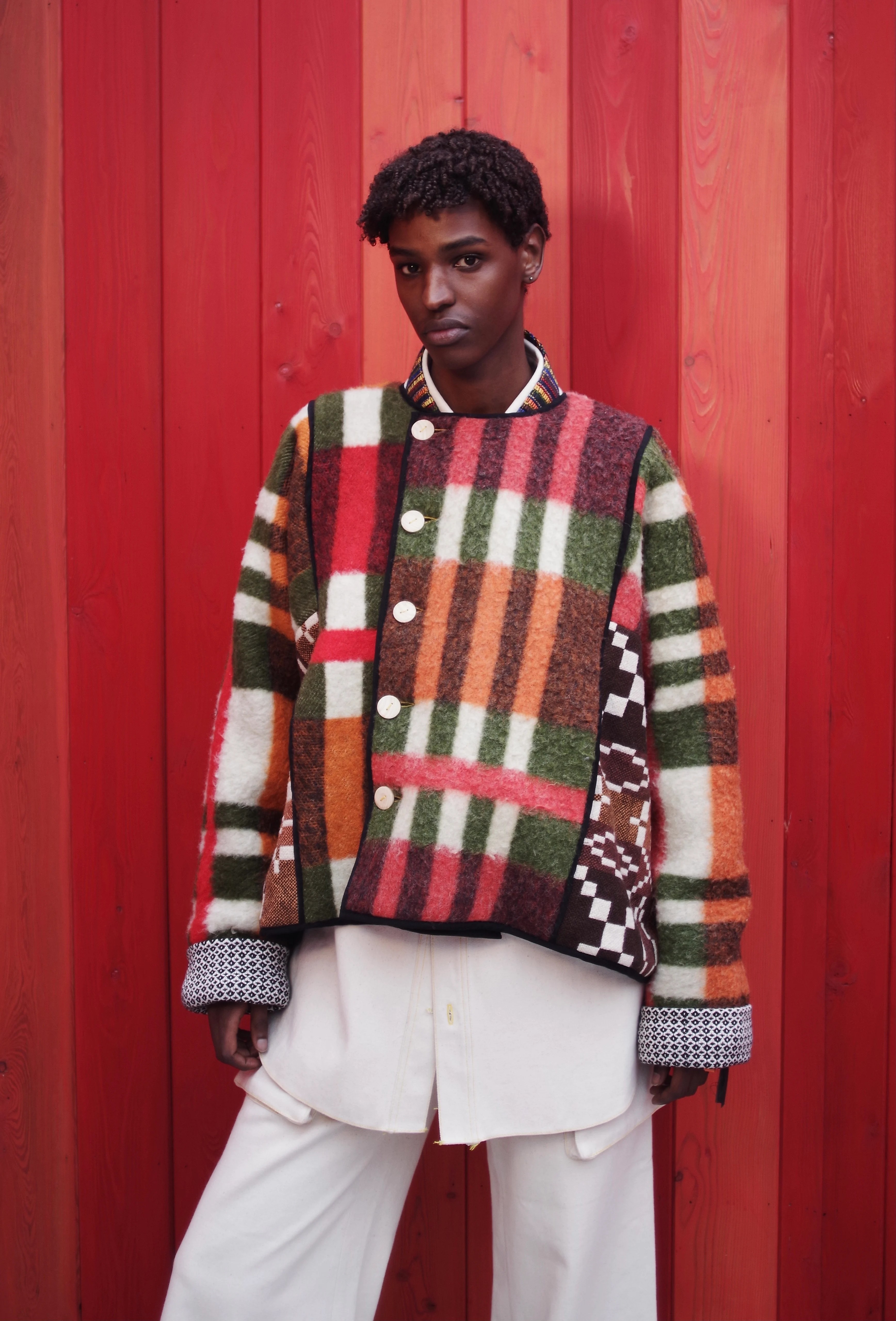 Bethany Williams releases unisex coats made from recycled blankets