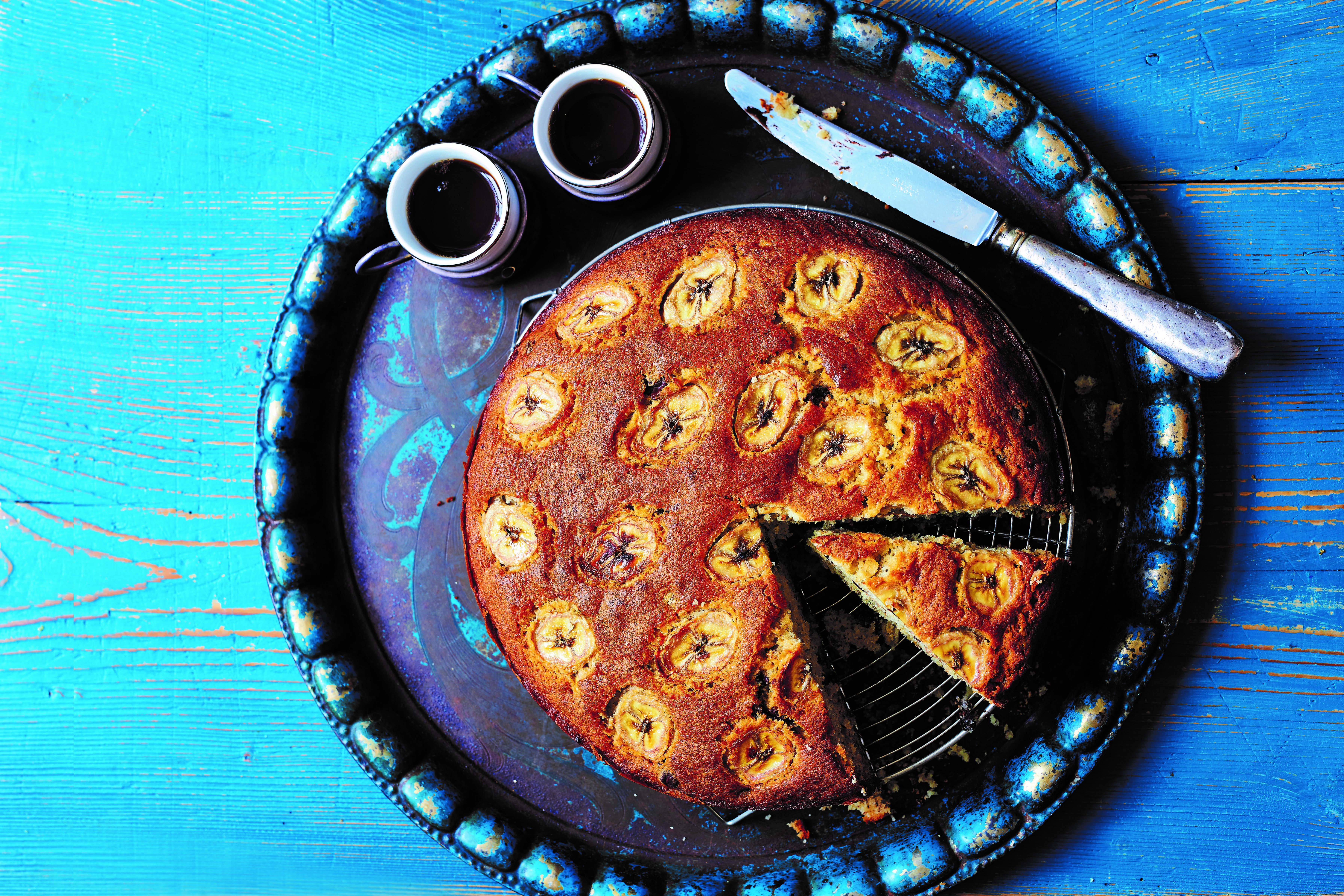 Ramadan food recipes Joudie Kalla’s banana & Medjool date cake