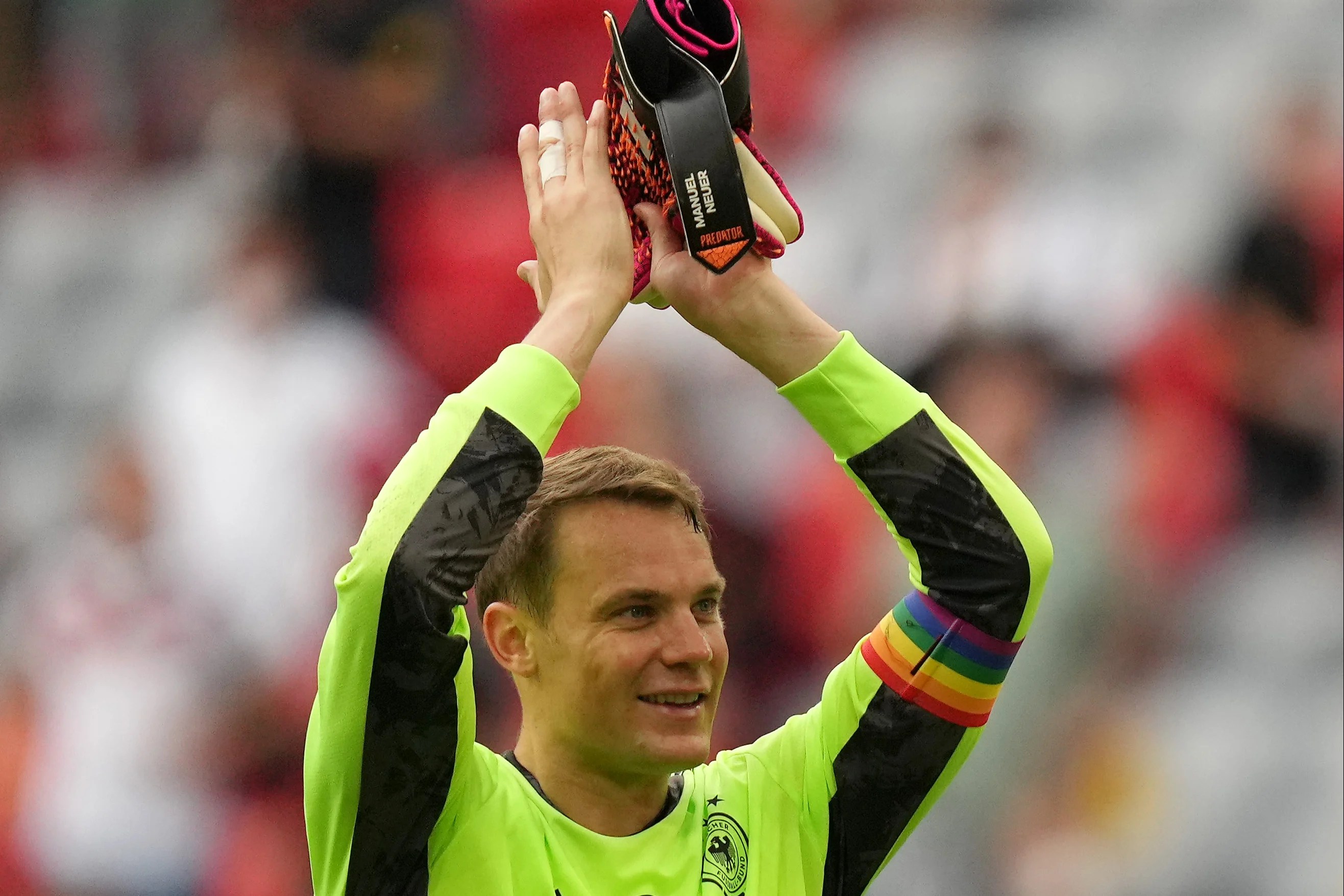 Manuel Neuer UEFA backs down over Germany captain wearing rainbow