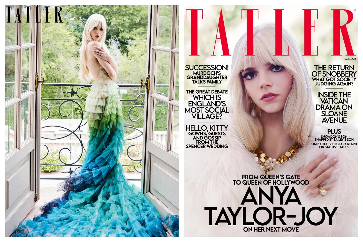 Anya TaylorJoy on surviving busy work period on ‘Diet Coke, cigarettes