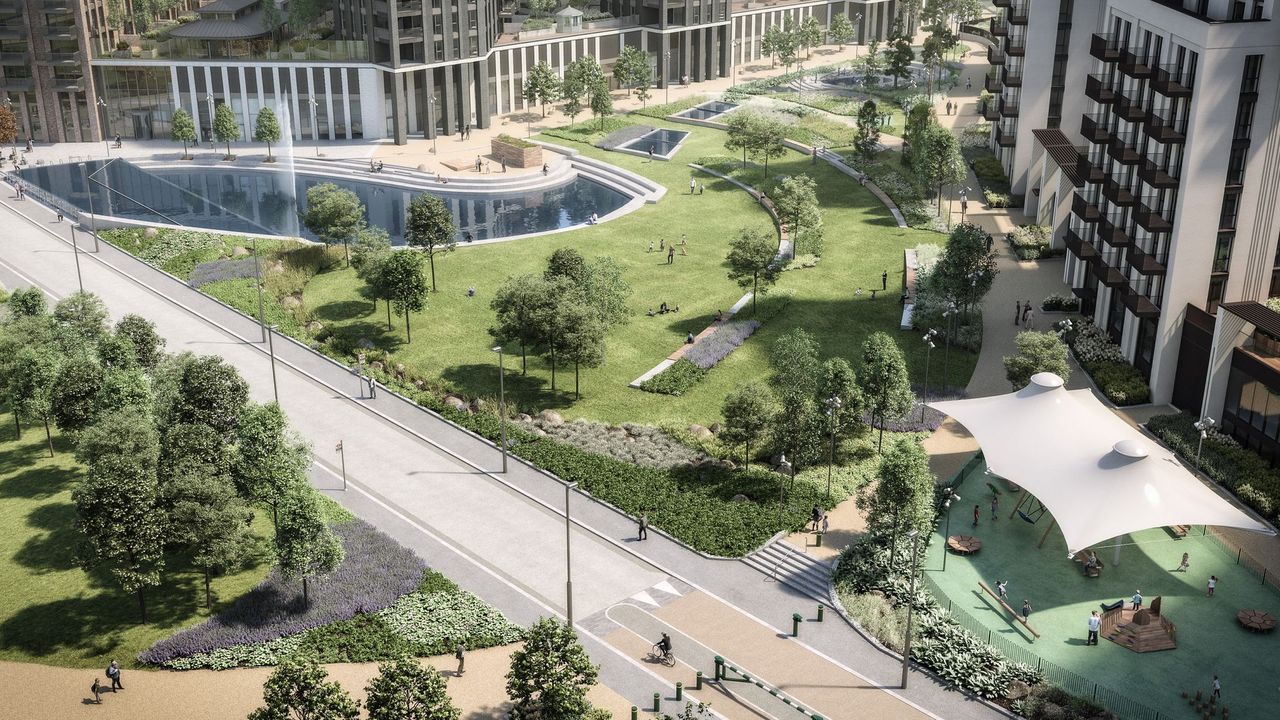 Union Park Plans for Wembley’s first new park in 150 years unveiled