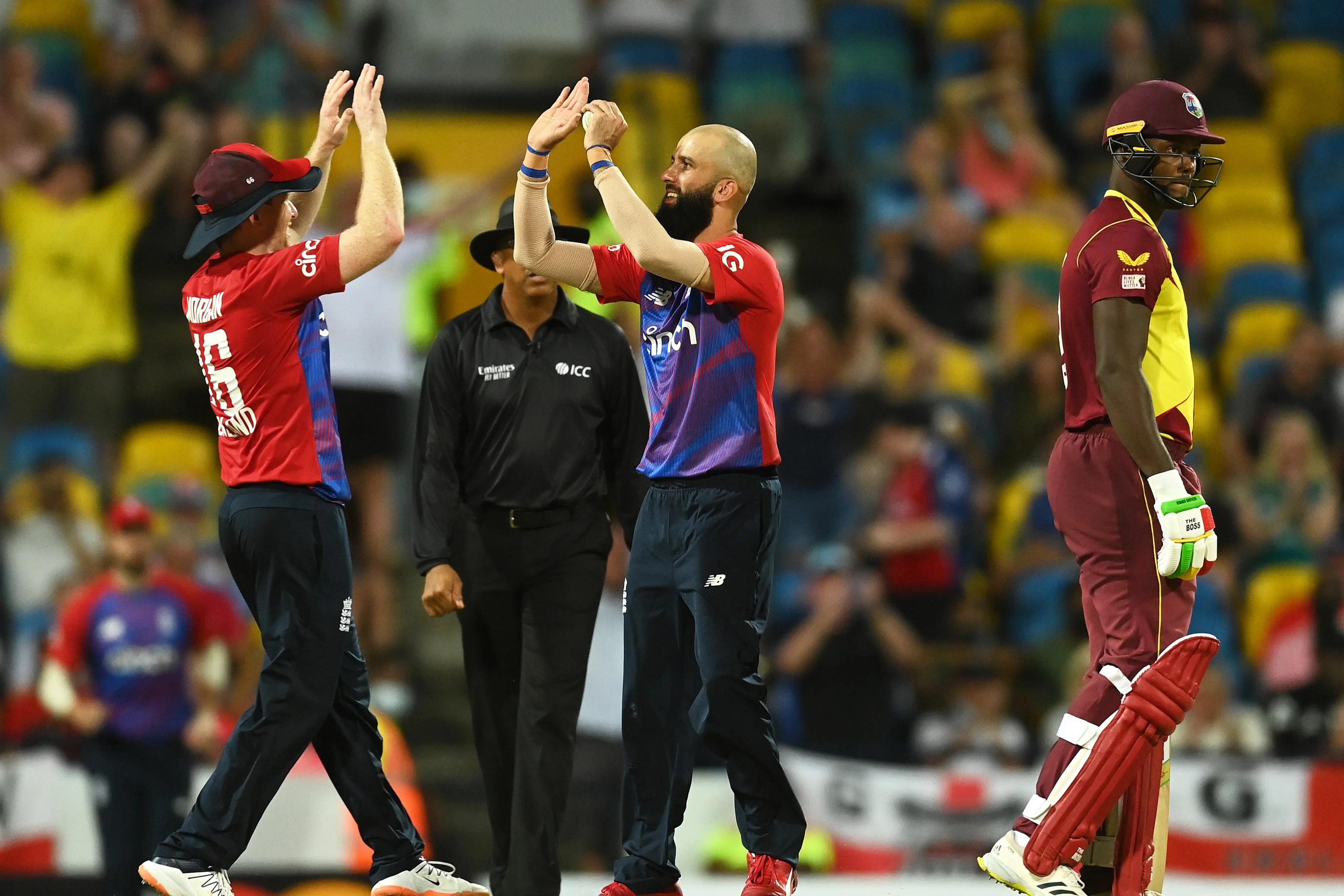 West Indies vs England Tourists level T20 series after