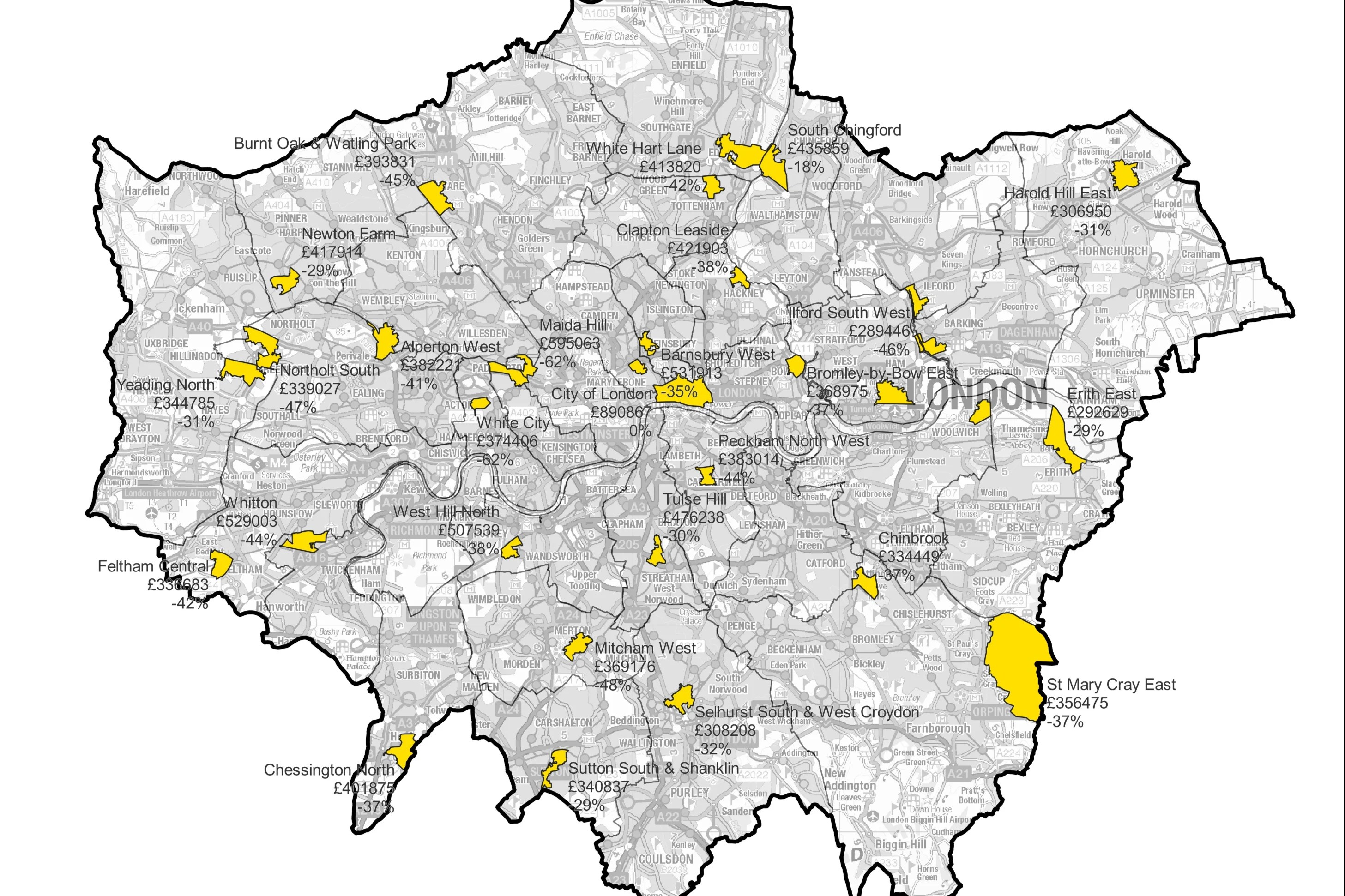 Buying in London Property hotspots where you can still save millions