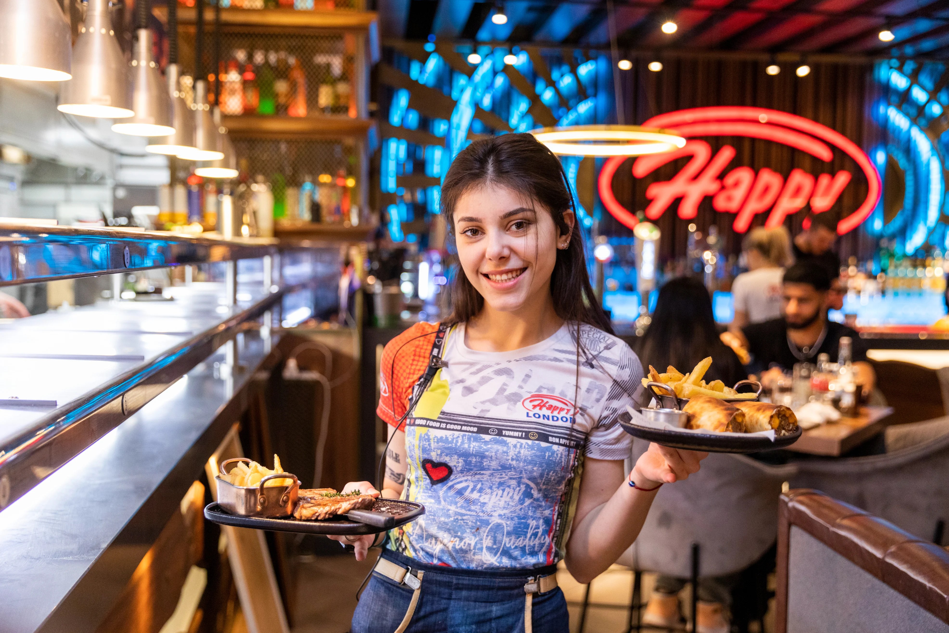 British Restaurant Awards 2022 Happy restaurant in Piccadilly Circus