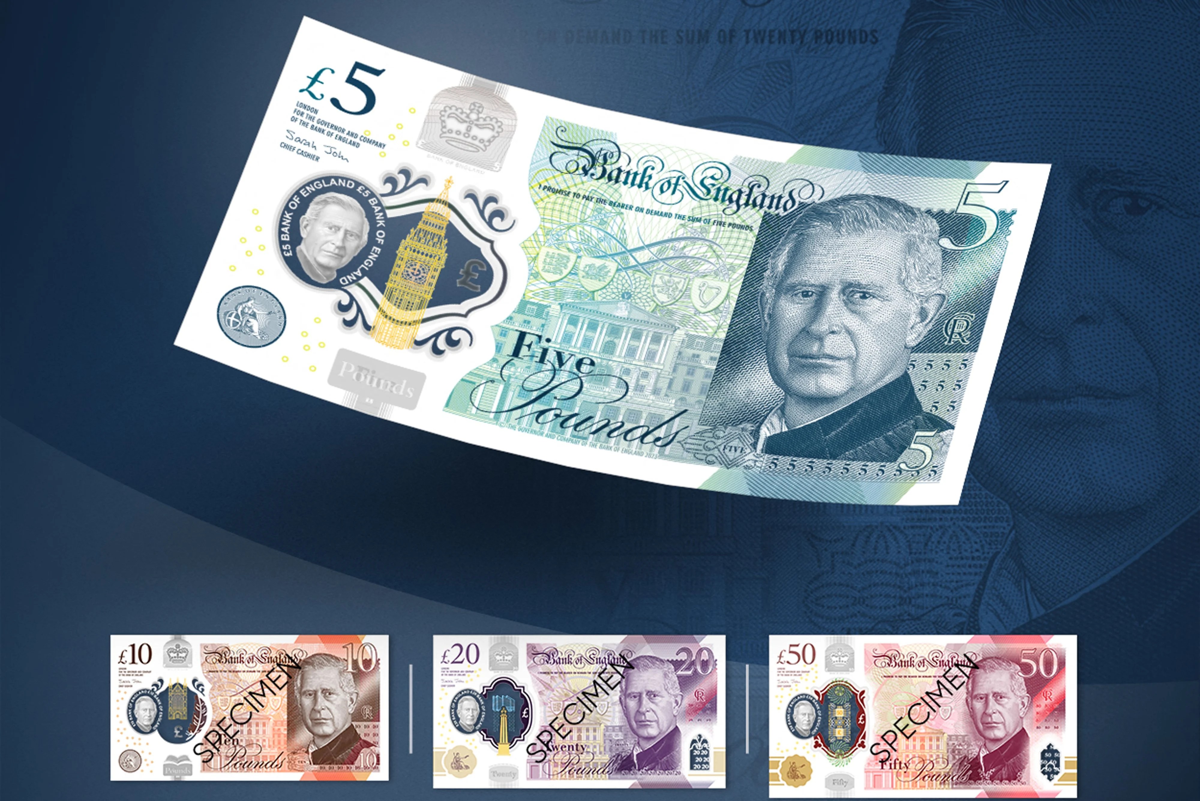 King Charles banknotes When will they be in circulation and will the