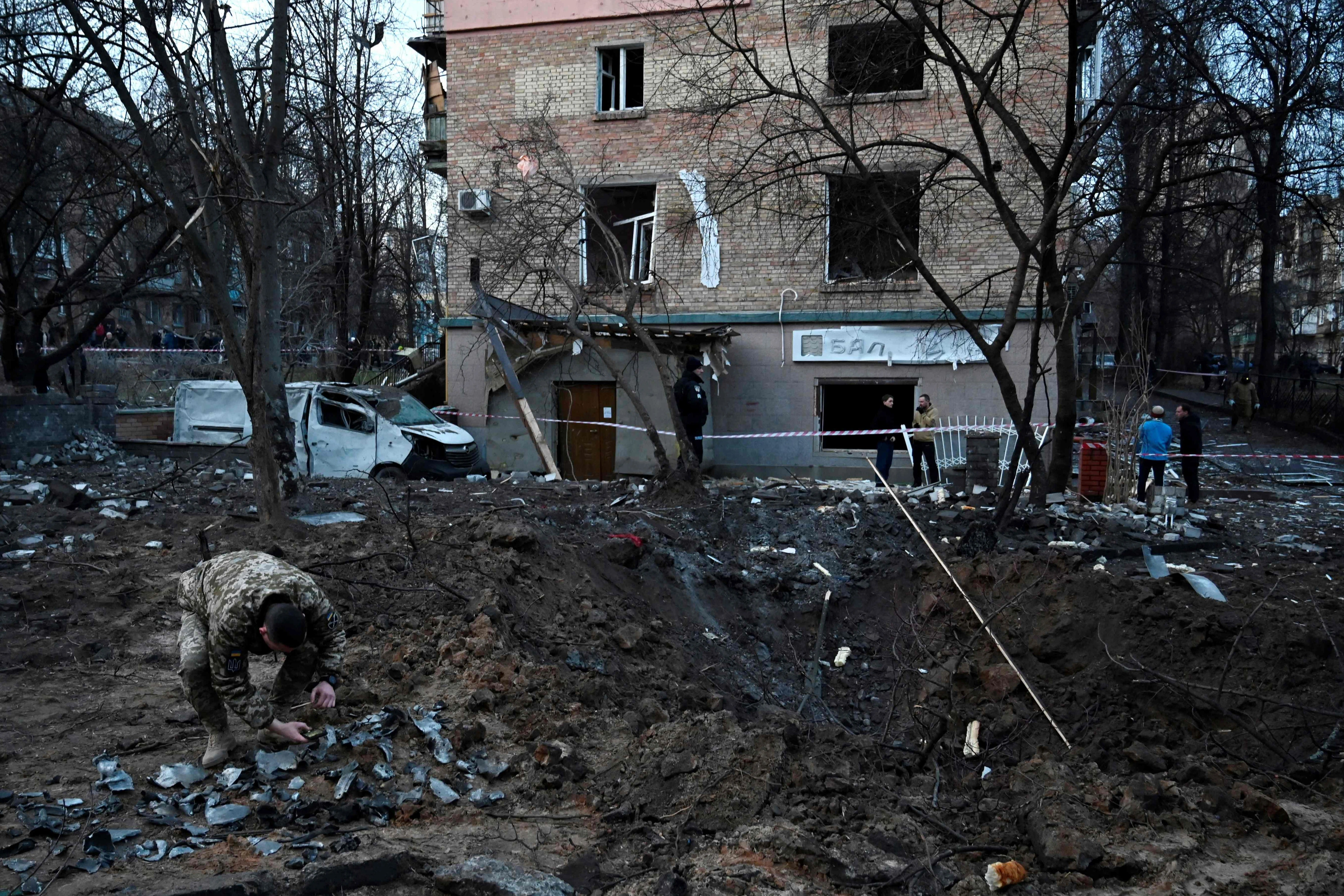 Russia bombards Ukraine with ‘cowardly’ fresh wave of attacks on New