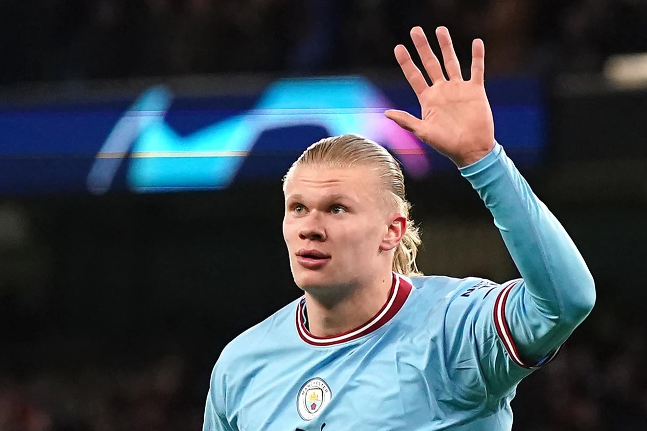Man City 70 RB Leipzig (agg 81) Erling Haaland scores five in rout