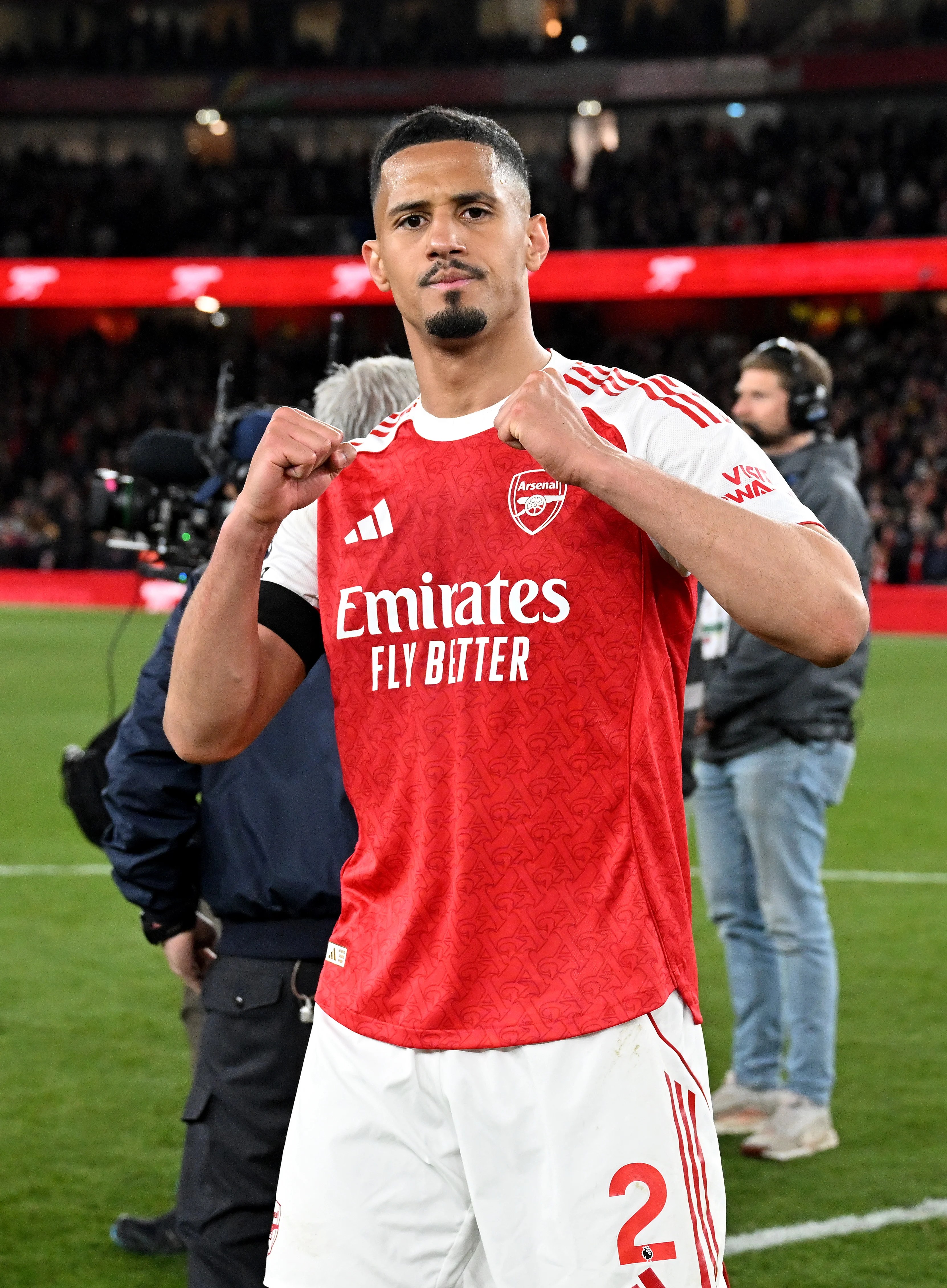 Arsenal: William Saliba explains new trophy 'hunger' as Gunners size up 'scary' PSG