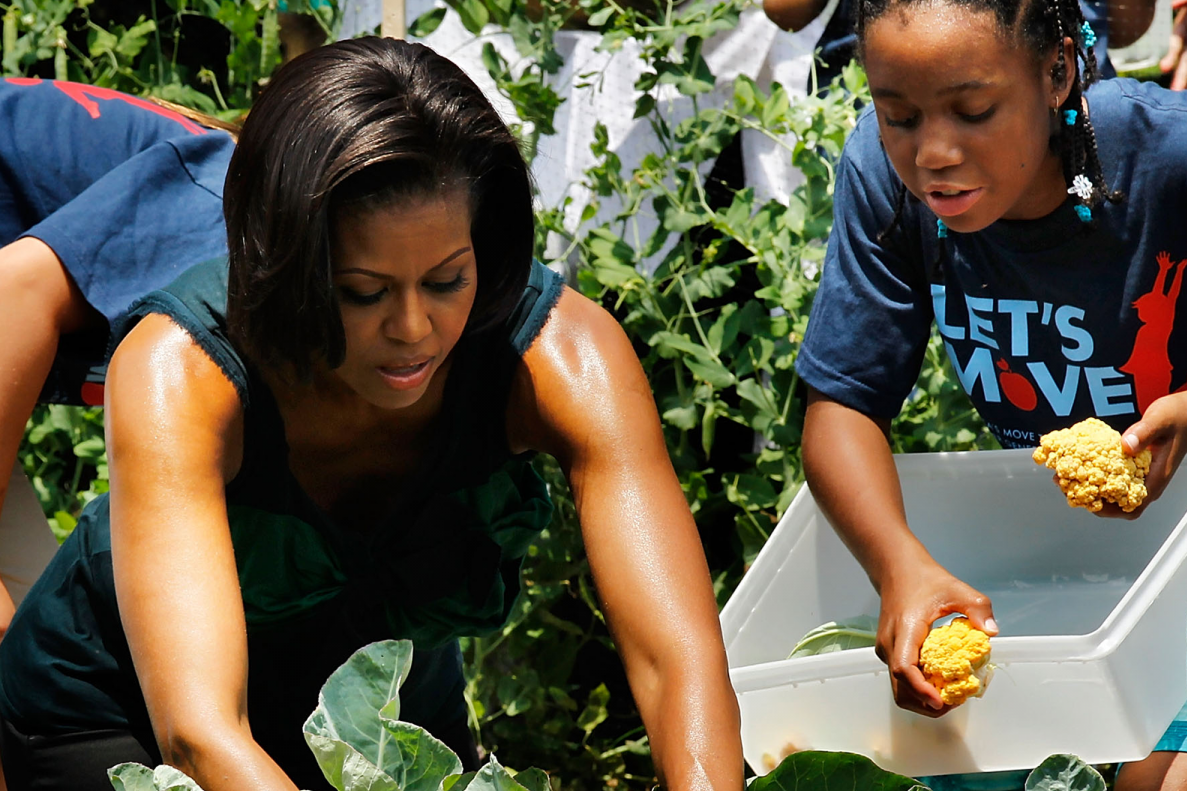 There's another reason to love Michelle Obama her vegetable garden