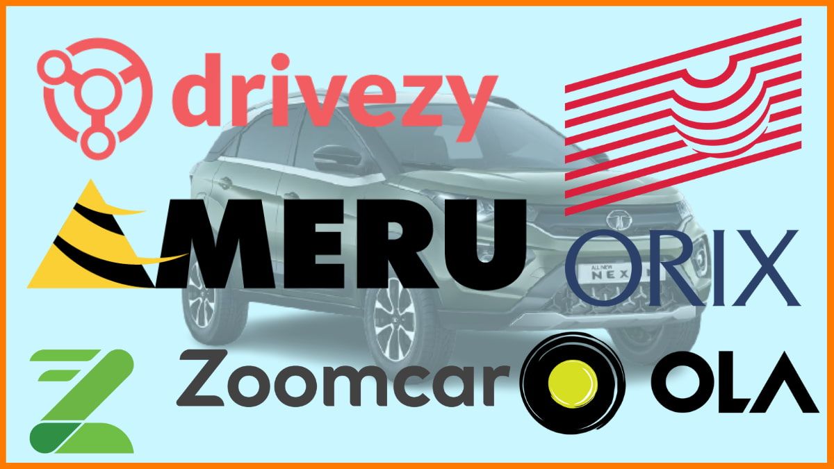 Top 5 Car RideHailing and Rental Startups in India