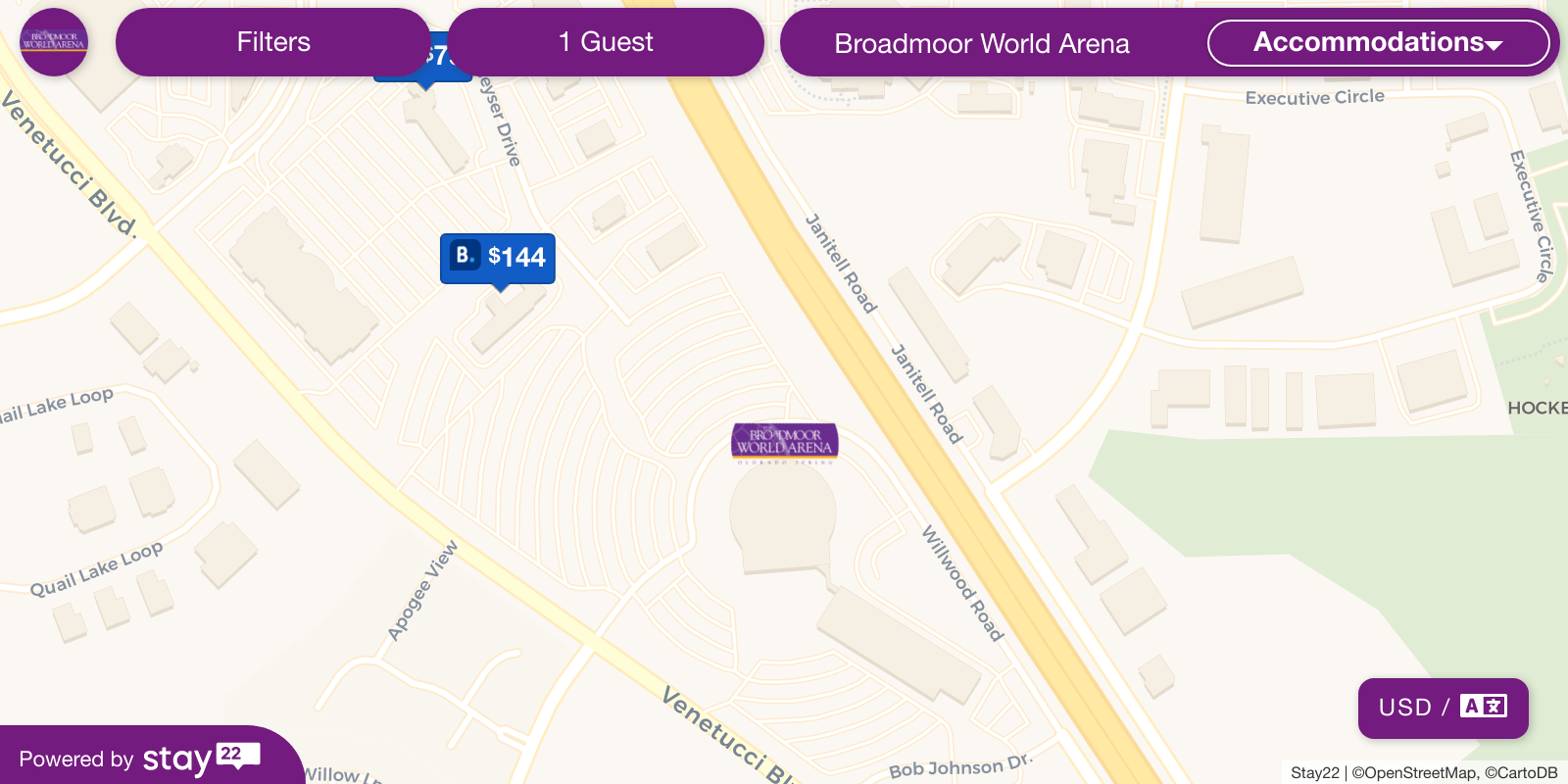 Broadmoor World Arena