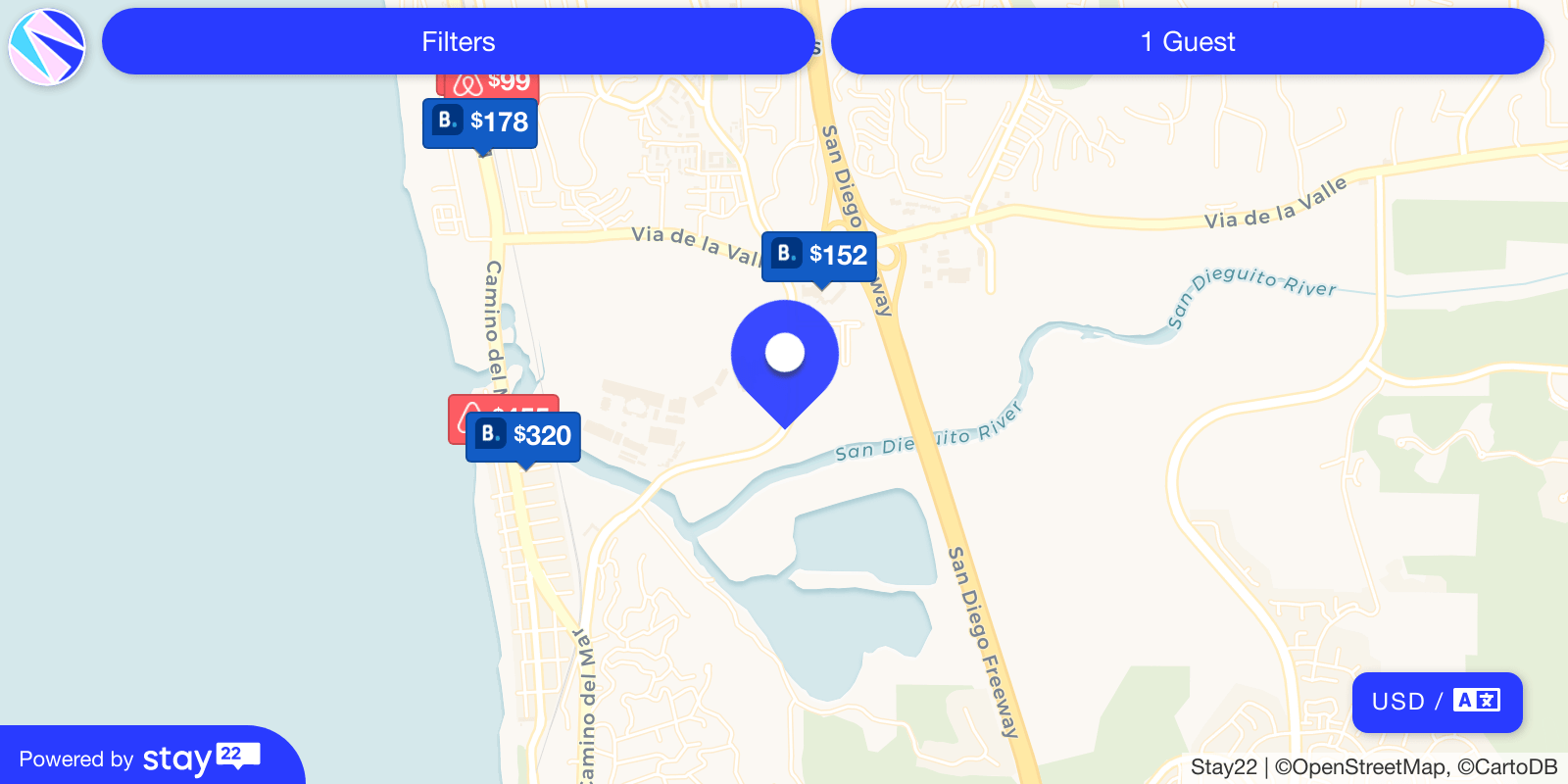 Places to stay near 2260 Jimmy Durante Blvd, Del Mar, CA 92014, USA