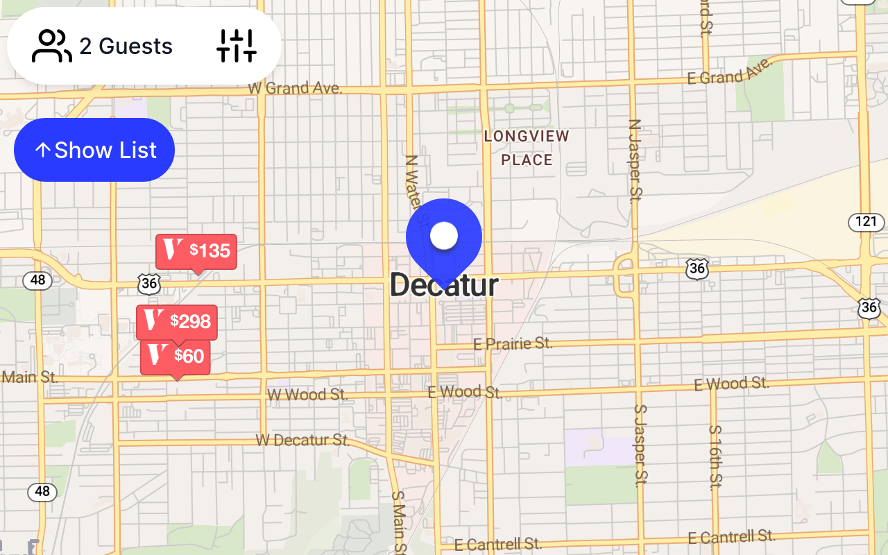 Places to stay near Decatur Civic Center, Gary K. Anderson Plaza