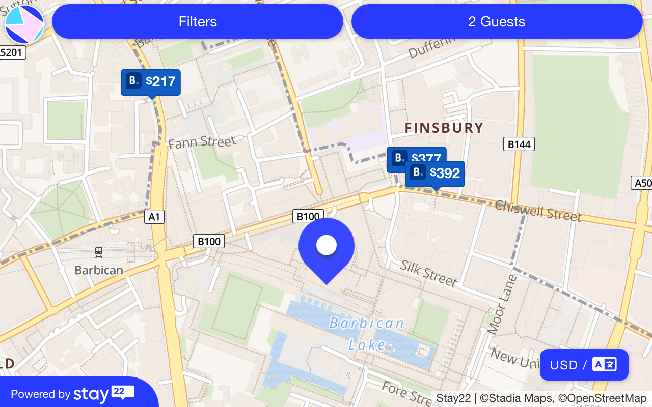 Places to stay near Barbican Centre, Silk Street, Barbican, City of