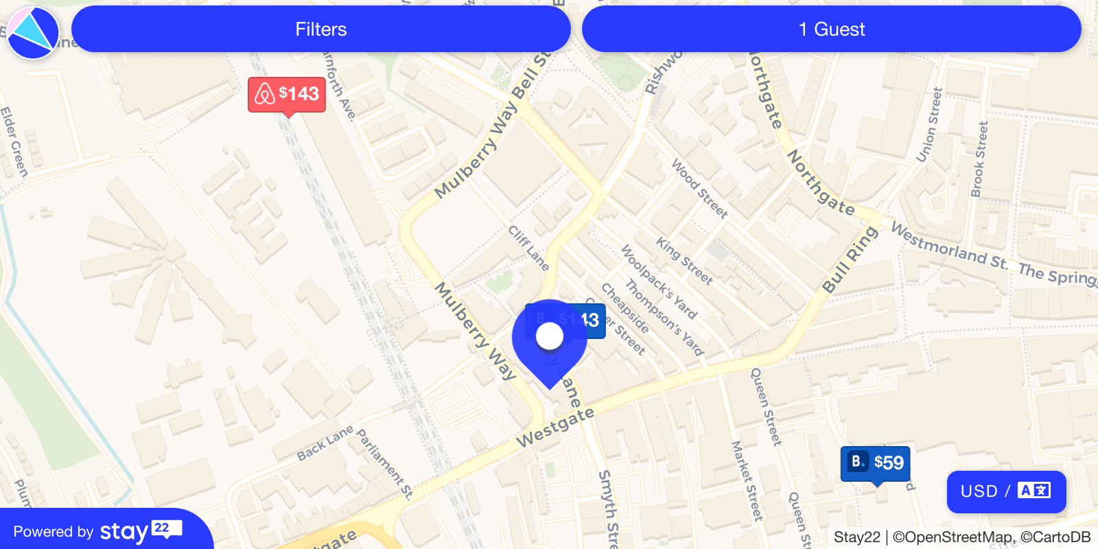 Places to stay near The Art House, Drury Lane, Belle Isle, Wakefield, England, WF1 2TE, United