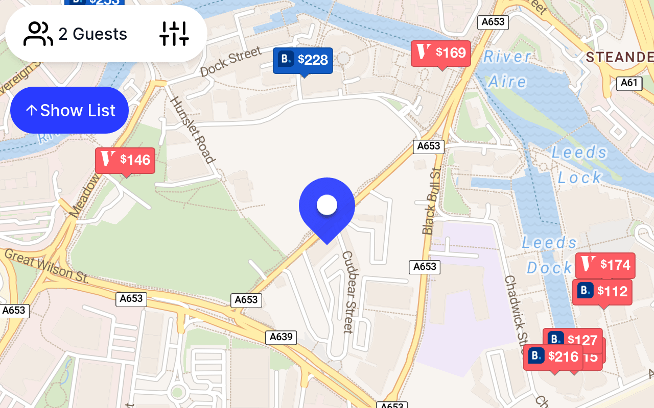 Places to stay near Duke Studios, 3, Sheaf Street, Steander, Hunslet