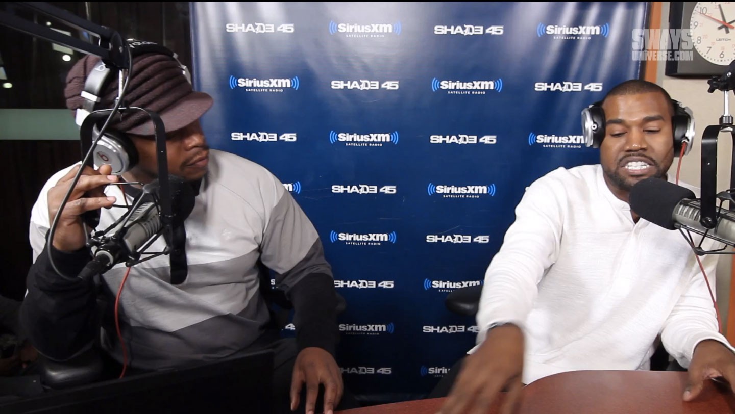 Watch Kanye Yell At Sway And Freestyle Over Nine Inch Nails’ “Closer”