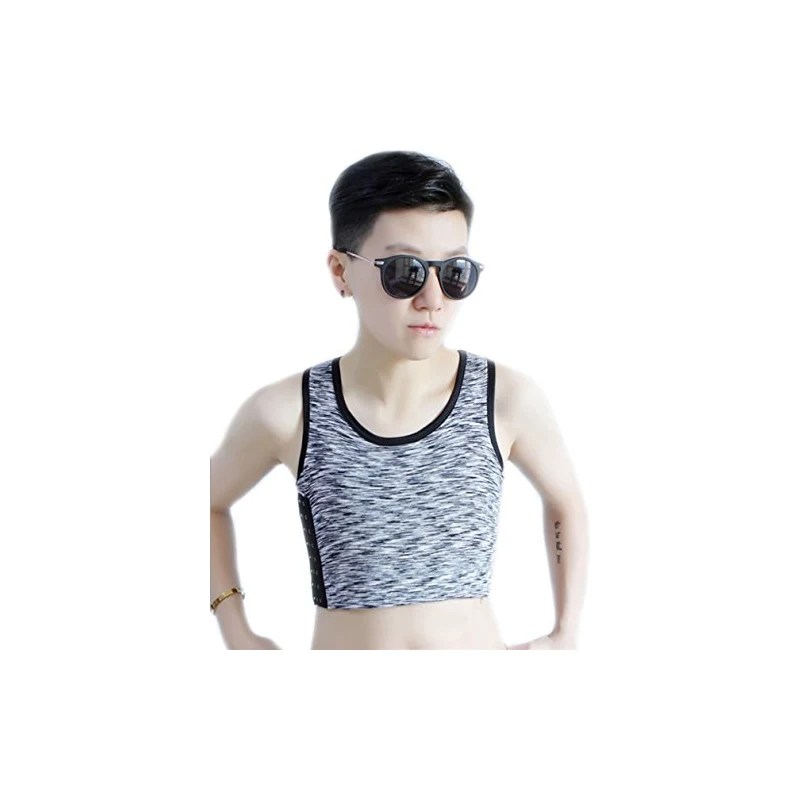BaronHong Tomboy Trans Lesbian Cotton Chest Binder Plus Size Canotta