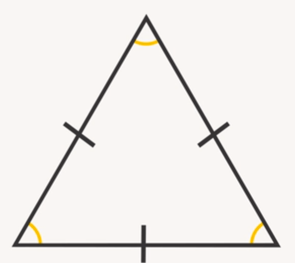 Matematik Triangeln och dess vinklar