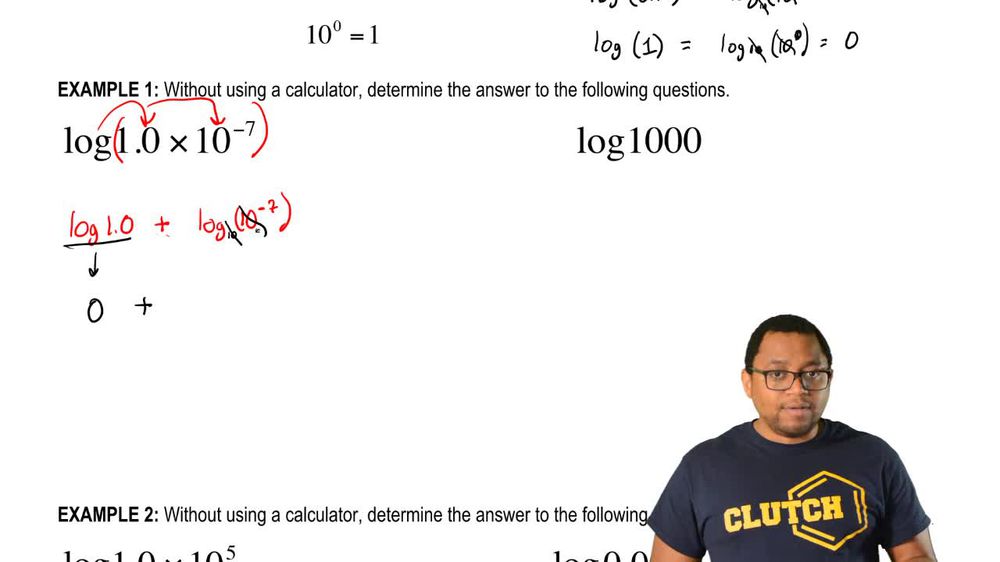 Logarithmic Functions Pearson+ Channels