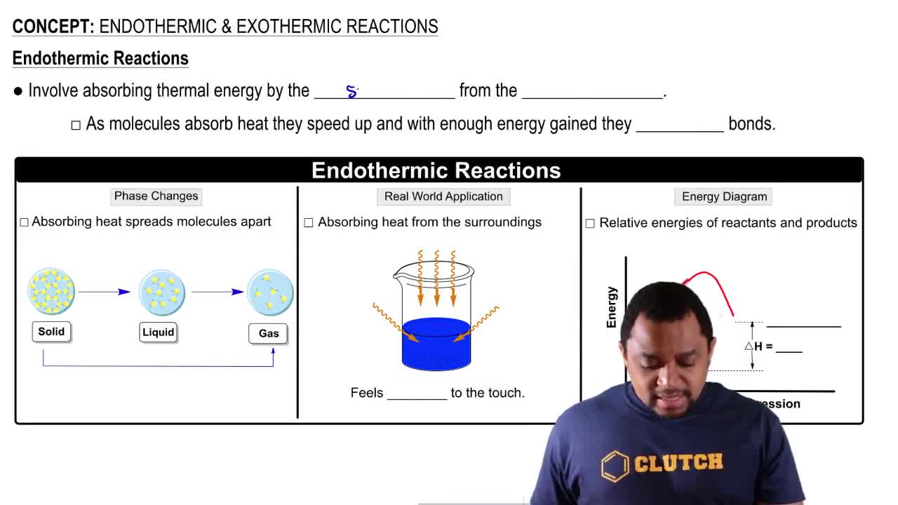 Endothermic And Exothermic Reaction Examples