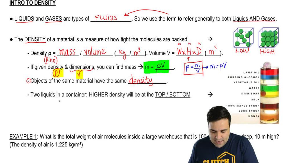 How To Calculate Density With Examples Pearson+ Channels