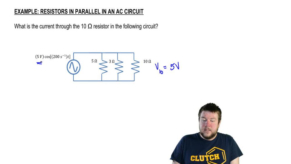 Resistors in AC Circuits Pearson+ Channels