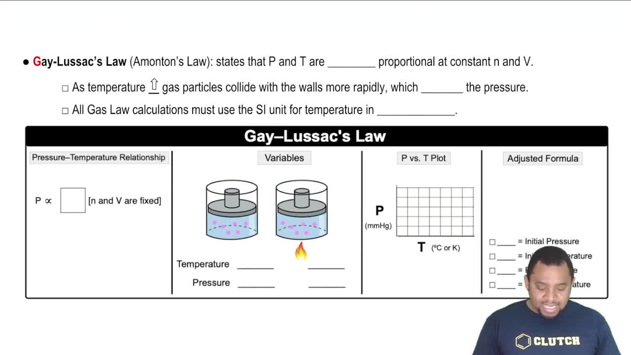 Chemistry Gas Laws Channels for Pearson+