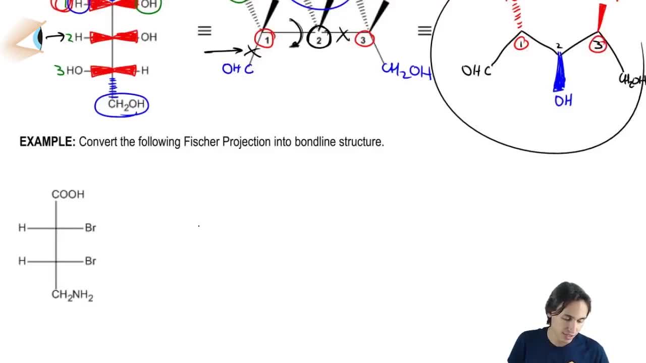 How to convert Fischer projections into bondline structures | Channels