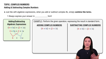 Adding and Subtracting Complex Numbers | Channels for Pearson+
