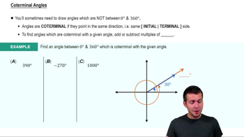 Coterminal Angles - Video Tutorials & Practice Problems | Channels for