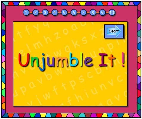 Jumbled Letters Revision - Studyladder Interactive Learning Games