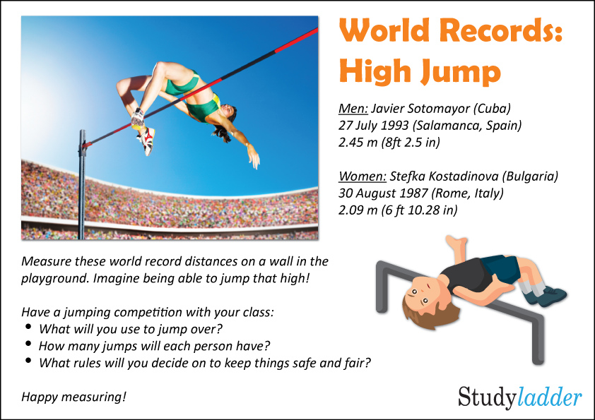 World Records High Jump Studyladder Interactive Learning Games