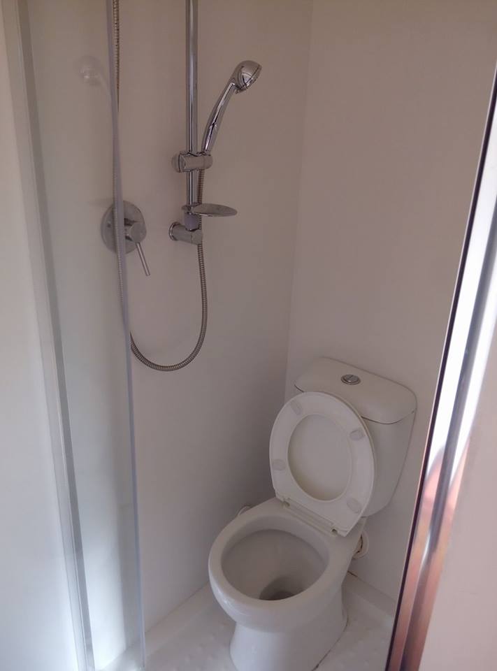 Community support worker horrified at unit with shower over toilet