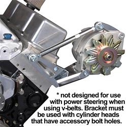 Small Block Chevy 350 5.7 Driver Side Alternator Bracket | Summit Racing